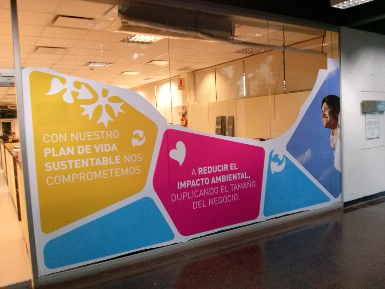 Decoración con vinilo para locales comerciales