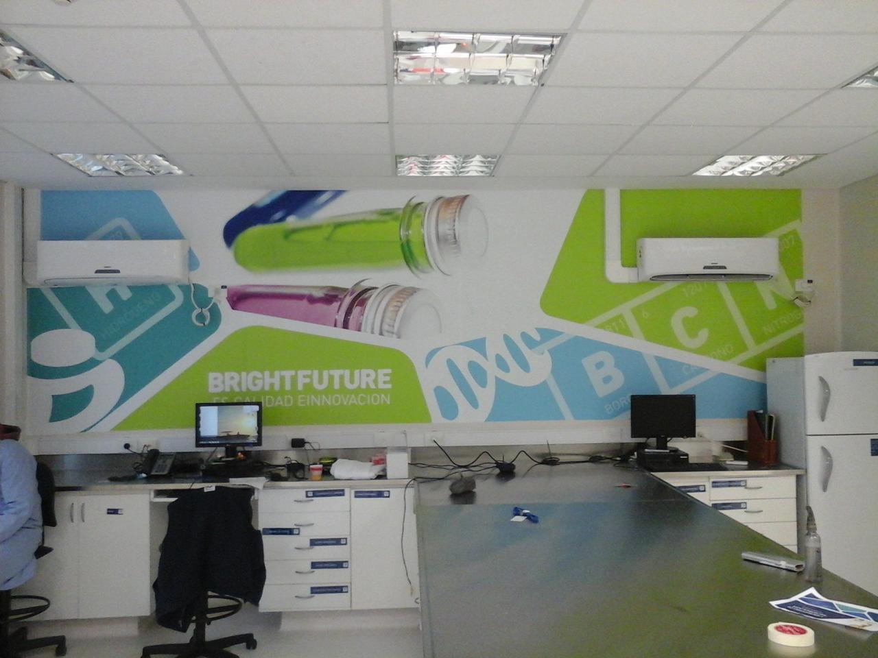 Vinilo esmerilado decorativo para espacios