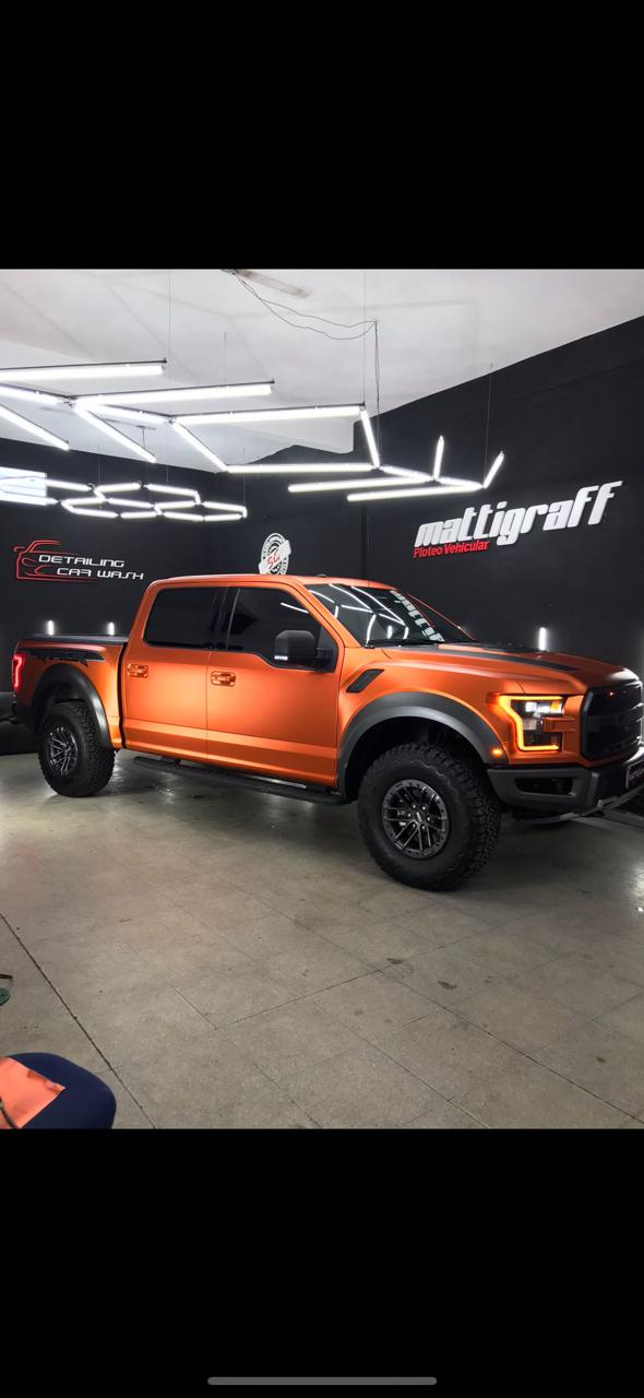 Wrapping de vinilo sobre carrocería