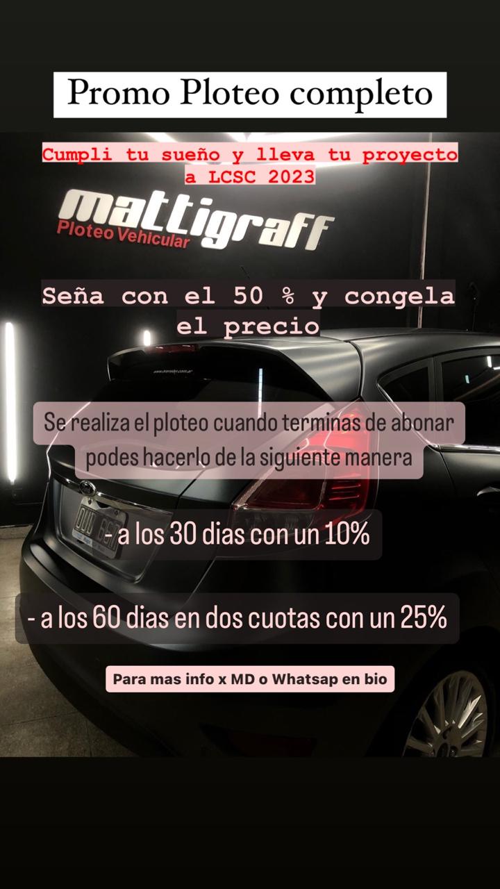 Gráfica vehicular con identidad corporativa