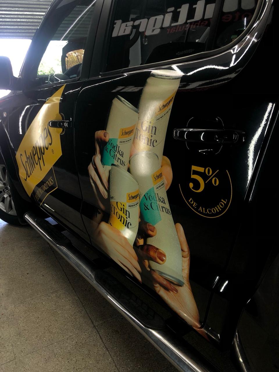 Resultado final de ploteo vehicular profesional